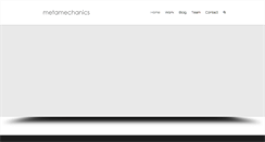 Desktop Screenshot of metamechanics.com