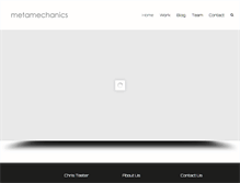 Tablet Screenshot of metamechanics.com